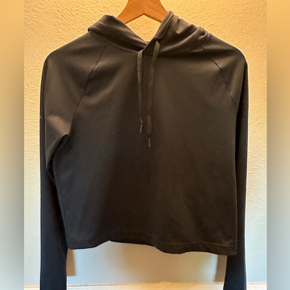 MPG SPORT Swagger Cropped Hoodie xs blue